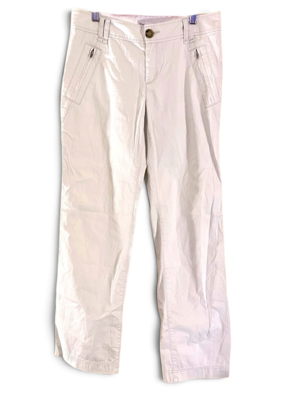 Calvin Klein Light Khaki Bootcut Flare Pants